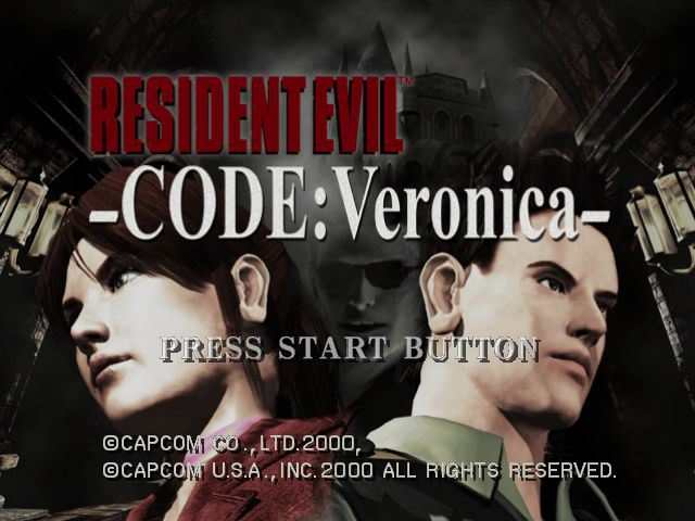 Resident Evil Code: Veronica Title Screen